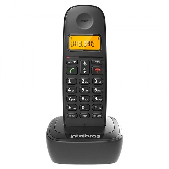 Telefone Sem fio digital com capacidade para até 7 ramais e display luminoso TS2510 Intelbras